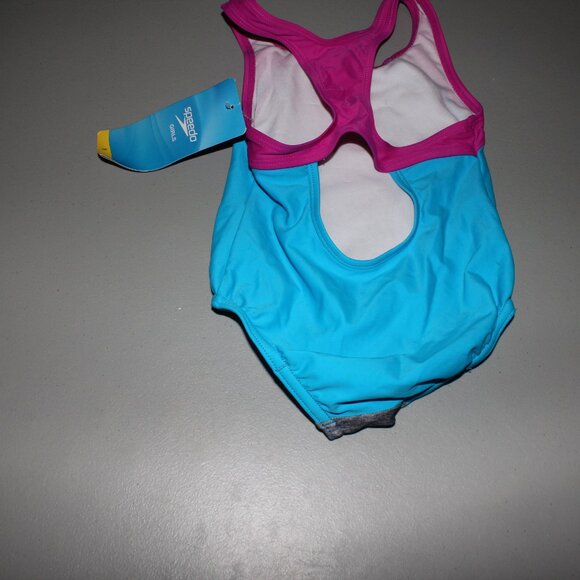 Multi Color 1 Pcs Speedo Swimsuit Size 5 New - Picture 2 of 2